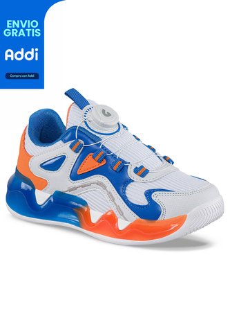 Tenis Urbanos Grinn Blanco Para Niño Los Gomosos Los Gomosos