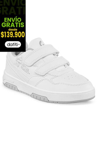 Tenis Colegio Morph V Blanco Los Gomosos Para Niño Y Niña Los Gomosos
