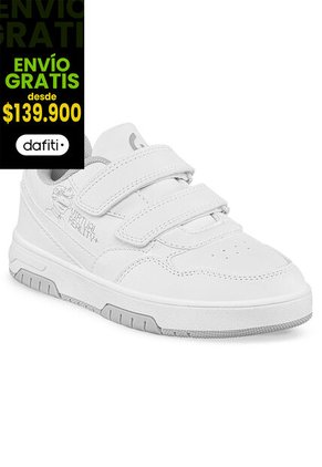 Tenis Colegio Morph V Blanco Los Gomosos Para Niño Y Niña