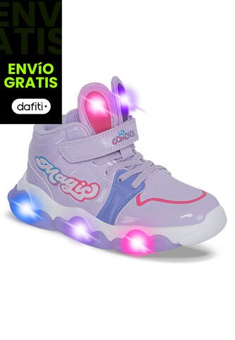 Tenis Con Luces Pidom Mora Los Gomosos Para Niña Los Gomosos