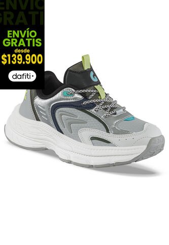 Tenis Urbanos Wenny Blanco-Negro Los Gomosos Para Niño Los Gomosos