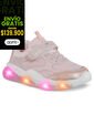 Tenis Luces Monla Rosa Los Gomosos Para Niña de Los Gomosos