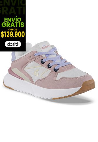 Tenis Urbanos Femon Rosa Los Gomosos Para Niña Los Gomosos