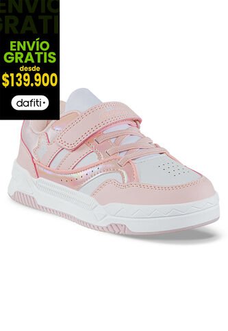 Tenis Casuales Okaran Rosa Los Gomosos Para Niña Los Gomosos