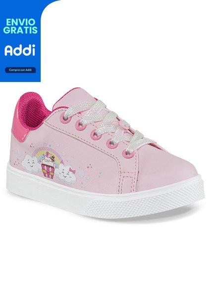 Tenis Bidybab Rosa Para Niña Los Gomosos