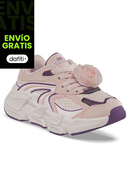 Tenis Urbanos Clev Coral Los Gomosos Para Niña