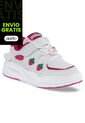 Tenis Urbanos Ginav Blanco-Vino Los Gomosos Para Niña de Los Gomosos