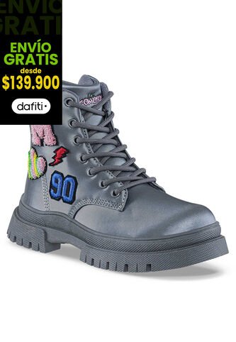 Botas Landery Gris Osc Los Gomosos Para Niña Los Gomosos
