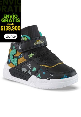 Tenis Urbanos Conter Negro Los Gomosos Para Niño Los Gomosos