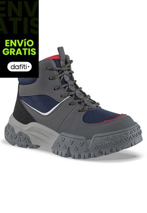 Tenis Urbanos Fadriga Gris Los Gomosos Para Niño