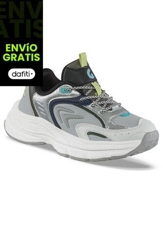 Tenis Urbanos Wenny Blanco-Negro Los Gomosos Para Niño Los Gomosos