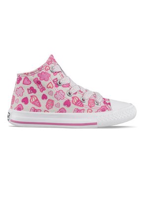 Tenis Beebe Alto Fucsia Para Niña Los Gomosos