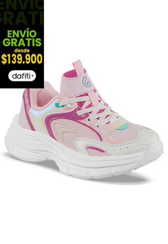 Tenis Urbanos Ofalum Rosa Los Gomosos Para Niña Los Gomosos