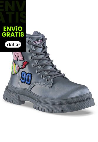 Botas Landery Gris Osc Los Gomosos Para Niña Los Gomosos
