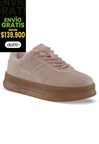 Tenis Casuales Merunit Rosa Los Gomosos Para Niña Los Gomosos