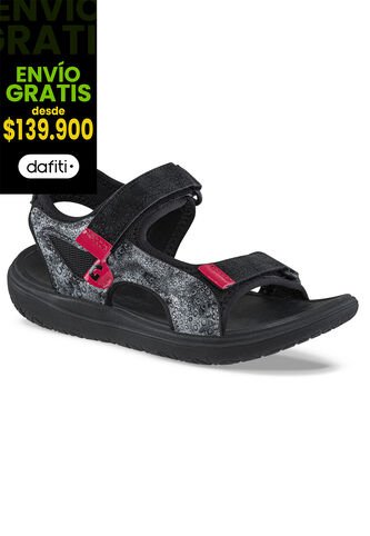 Sandalias Cedit Negro Los Gomosos Para Niño Los Gomosos
