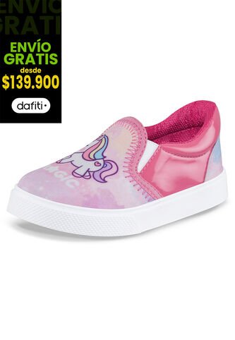 Tenis Casuales Ulia Fucsia Los Gomosos Para Niña Los Gomosos