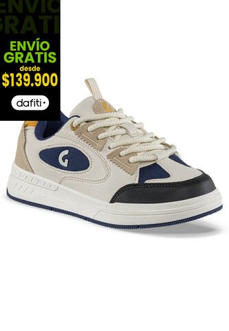 Tenis Casuales Endolo Beige Los Gomosos Para Niño Los Gomosos