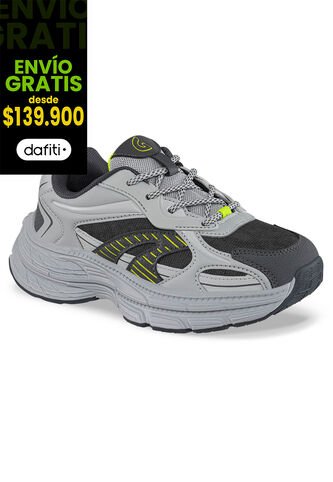 Tenis Urbanos Vamu Gris Los Gomosos Para Niño Los Gomosos