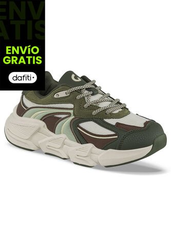 Tenis Urbanos Narima Verde Los Gomosos Para Niño Los Gomosos