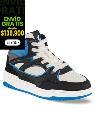 Tenis Urbanos Horar Beige-Negro Los Gomosos Para Niño Los Gomosos