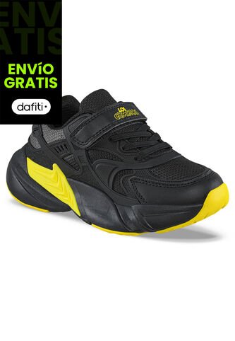 Tenis Urbanos Sifer Negro Los Gomosos Para Niño Los Gomosos