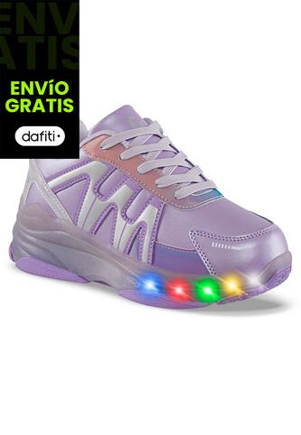 Tenis Patines Luces Tiff Mora Los Gomosos Para Niña Los Gomosos