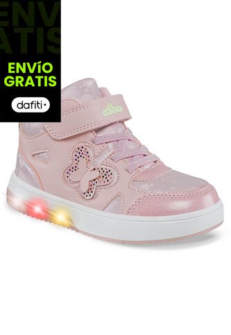 Tenis Luces Nubi Rosa Los Gomosos Para Niña Los Gomosos