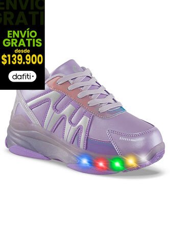 Tenis Patines Luces Tiff Mora Los Gomosos Para Niña Los Gomosos