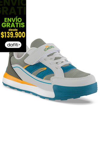 Tenis Urbanos Pociti Gris Los Gomosos Para Niño Los Gomosos