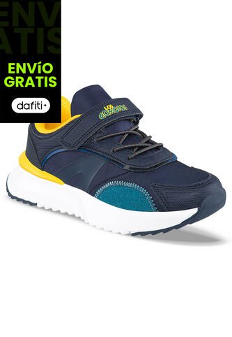Tenis Urbanos Zeper Azul Osc Para Niño Los Gomosos Los Gomosos
