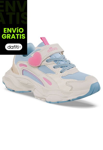 Tenis Urbanos Tarento Azul Para Niña Los Gomosos