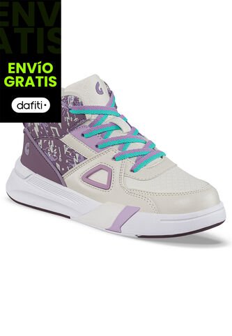 Tenis Urbanos Fenir Beige-Mora Para Niña Los Gomosos Los Gomosos