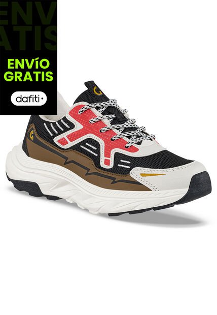 Tenis Urbanos Hagor Negro Para Niño Los Gomosos