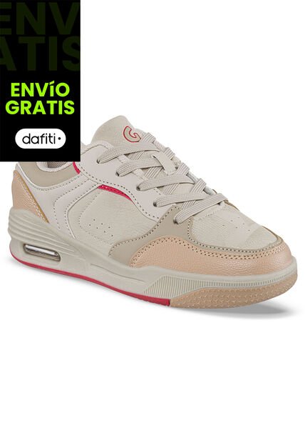 Tenis Urbanos Semor Beige Para Niño Los Gomosos