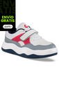 Tenis Urbanos Vaxo Blanco-Gris Para Niño Los Gomosos de Los Gomosos