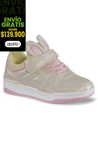 Tenis Casuales Korisa Beige Los Gomosos Para Niña Los Gomosos