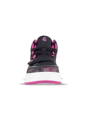Tenis Viry Negro-Fucsia Para Niña Los Gomosos
