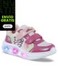 Tenis Luces Asfir Fucsia Para Niña Los Gomosos de Los Gomosos