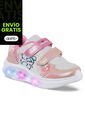 Tenis Luces Asfir Rosa Para Niña Los Gomosos de Los Gomosos