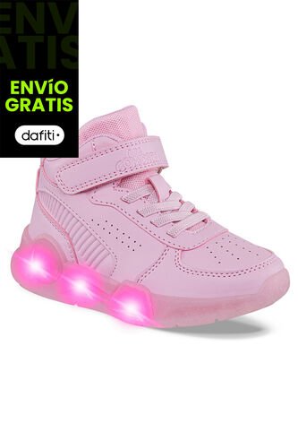 Tenis Luces Sorel Rosa Para Niña Los Gomosos Los Gomosos