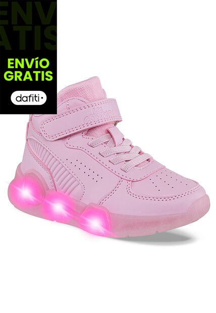 Tenis Luces Sorel Rosa Para Niña Los Gomosos