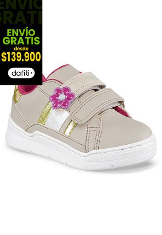 Tenis Casuales Zowie Beige Los Gomosos Para Niña Los Gomosos