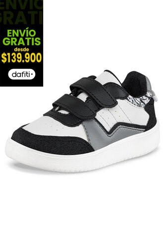 Tenis Casuales Mostac Bajo Inf Negro Los Gomosos Para Niño Los Gomosos