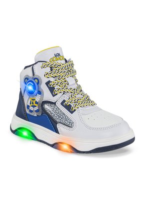 Tenis Con Luces Torin Blanco Los Gomosos Para Niño