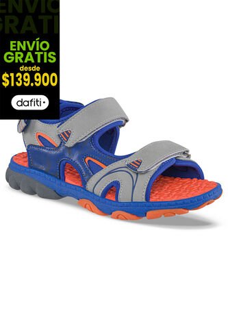 Sandalias Kadir Azul Para Niño Los Gomosos Los Gomosos