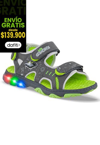 Sandalias Vorel Gris Para Niño Los Gomosos Los Gomosos