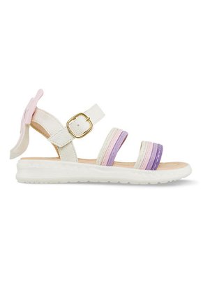 Sandalias Lorie Blanco-Mora Para Niña Los Gomosos