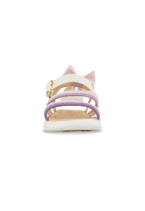 Sandalias Lorie Blanco-Mora Para Niña Los Gomosos