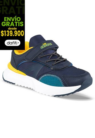 Tenis Urbanos Zeper Azul Osc Para Niño Los Gomosos Los Gomosos